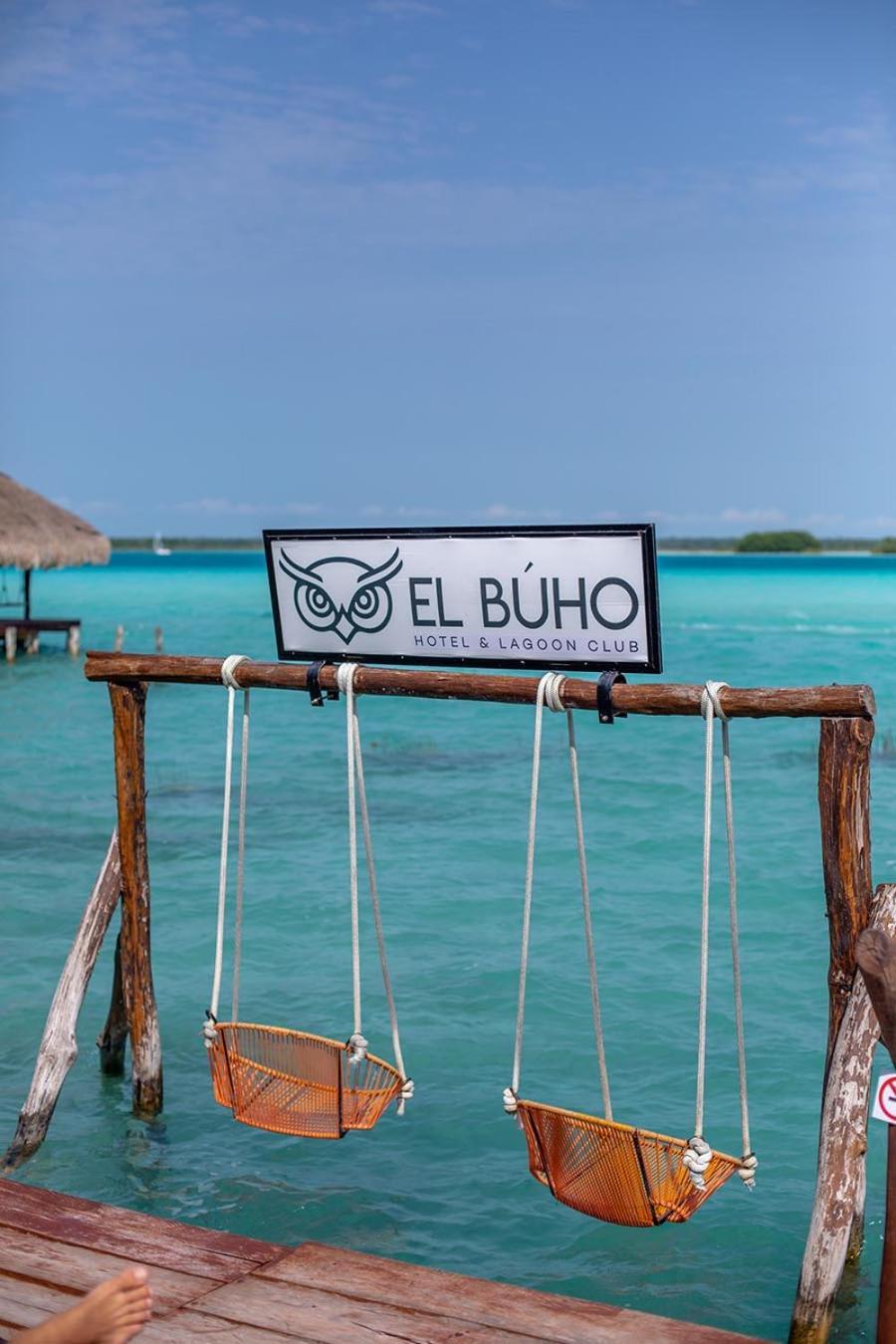 El Buho Lagoon Bacalar Luaran gambar