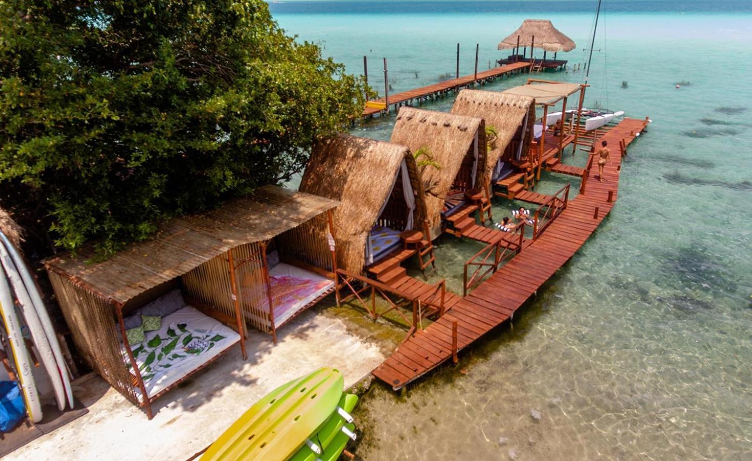 El Buho Lagoon Bacalar Luaran gambar
