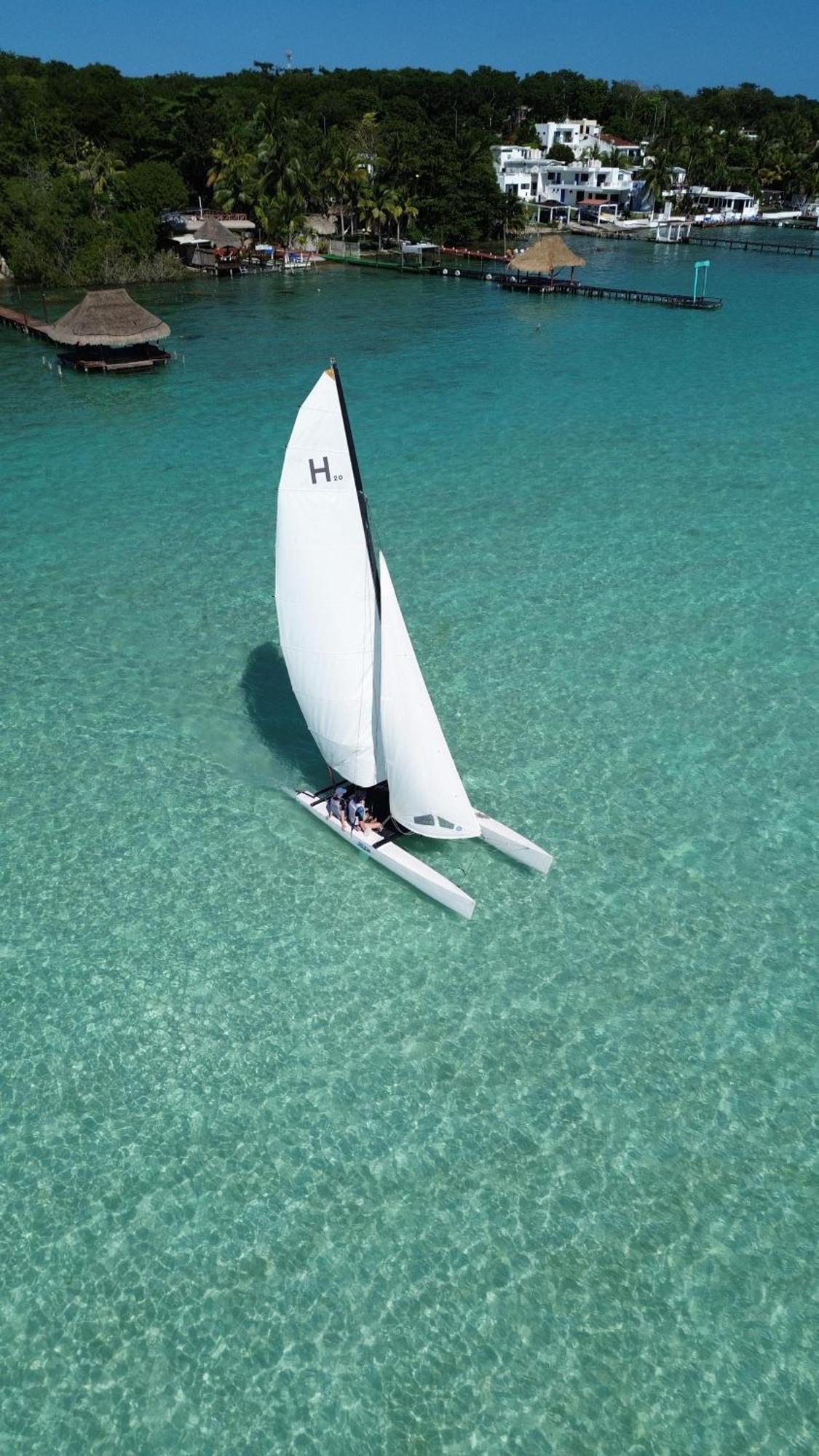 El Buho Lagoon Bacalar Luaran gambar