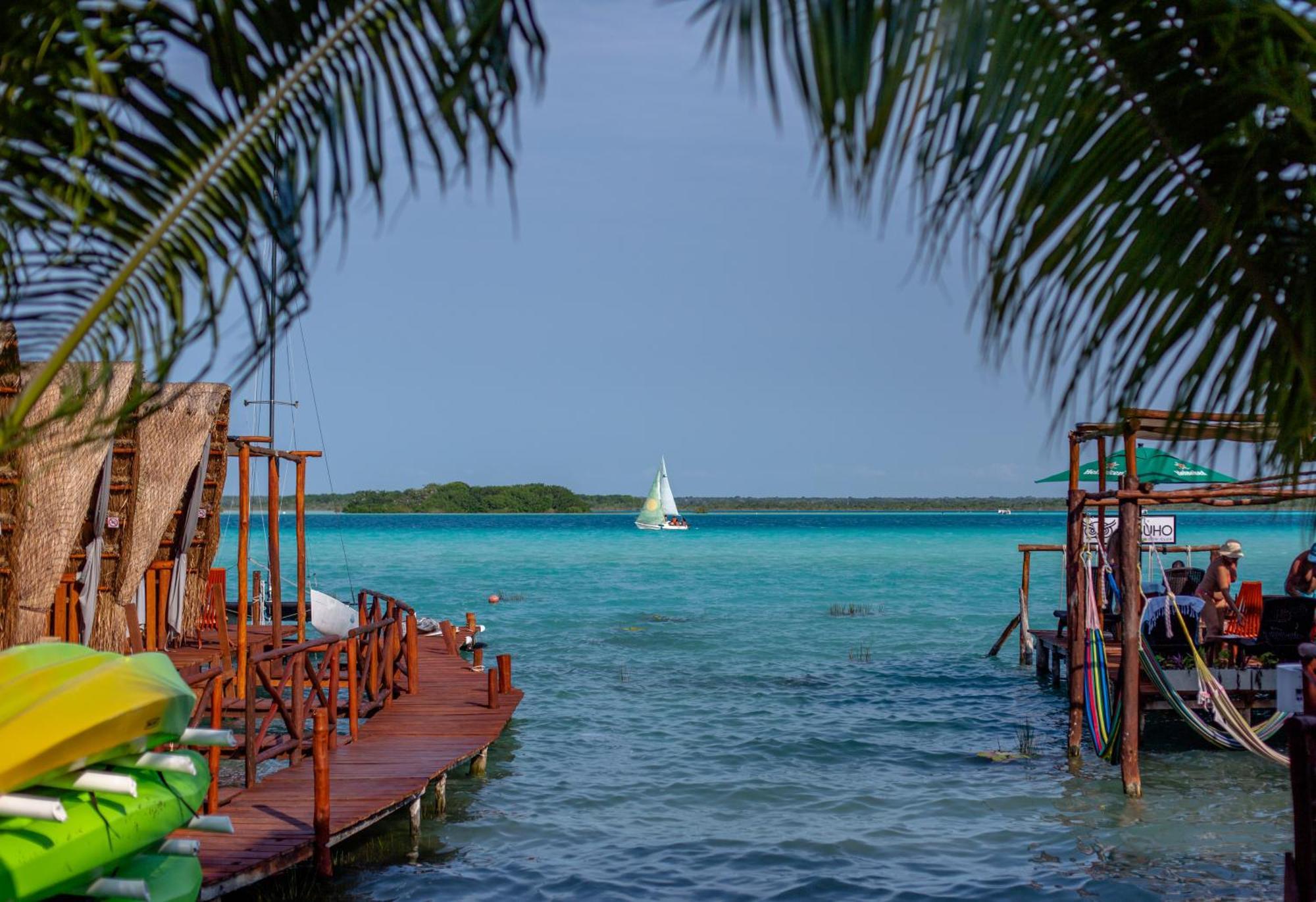 El Buho Lagoon Bacalar Luaran gambar